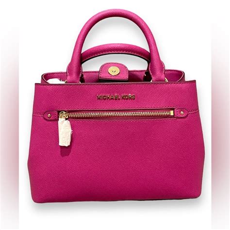 michael kors hailee satchel pink|Women's Pink Satchels .